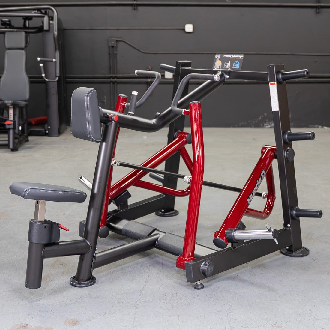 Power Leverage V2 Iso - Lateral Seated Row | Muscle D Fitness - Grit Grind Strength