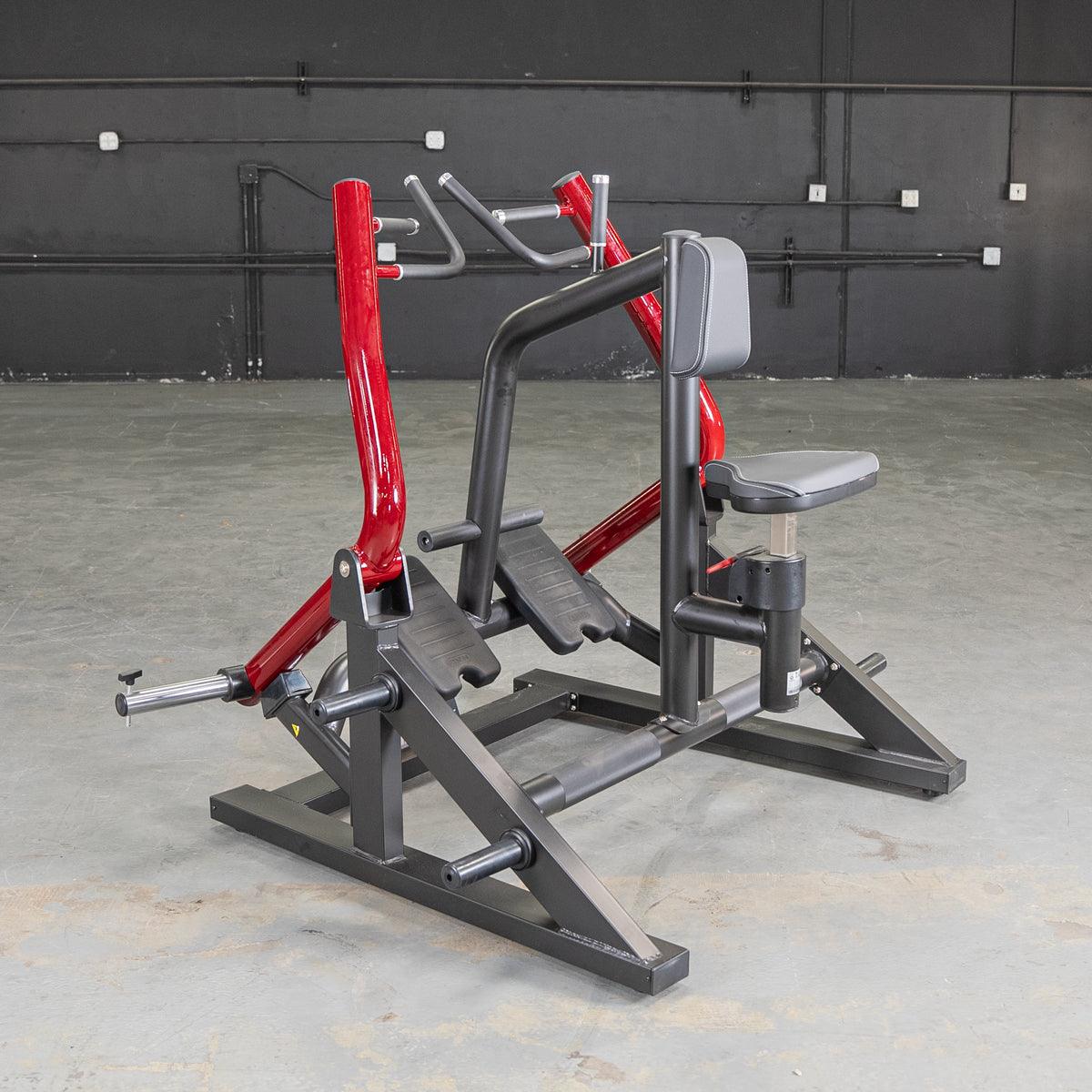Power Leverage V2 Iso Lateral Seated Row - Muscle D Fitness - Grit Grind Strength