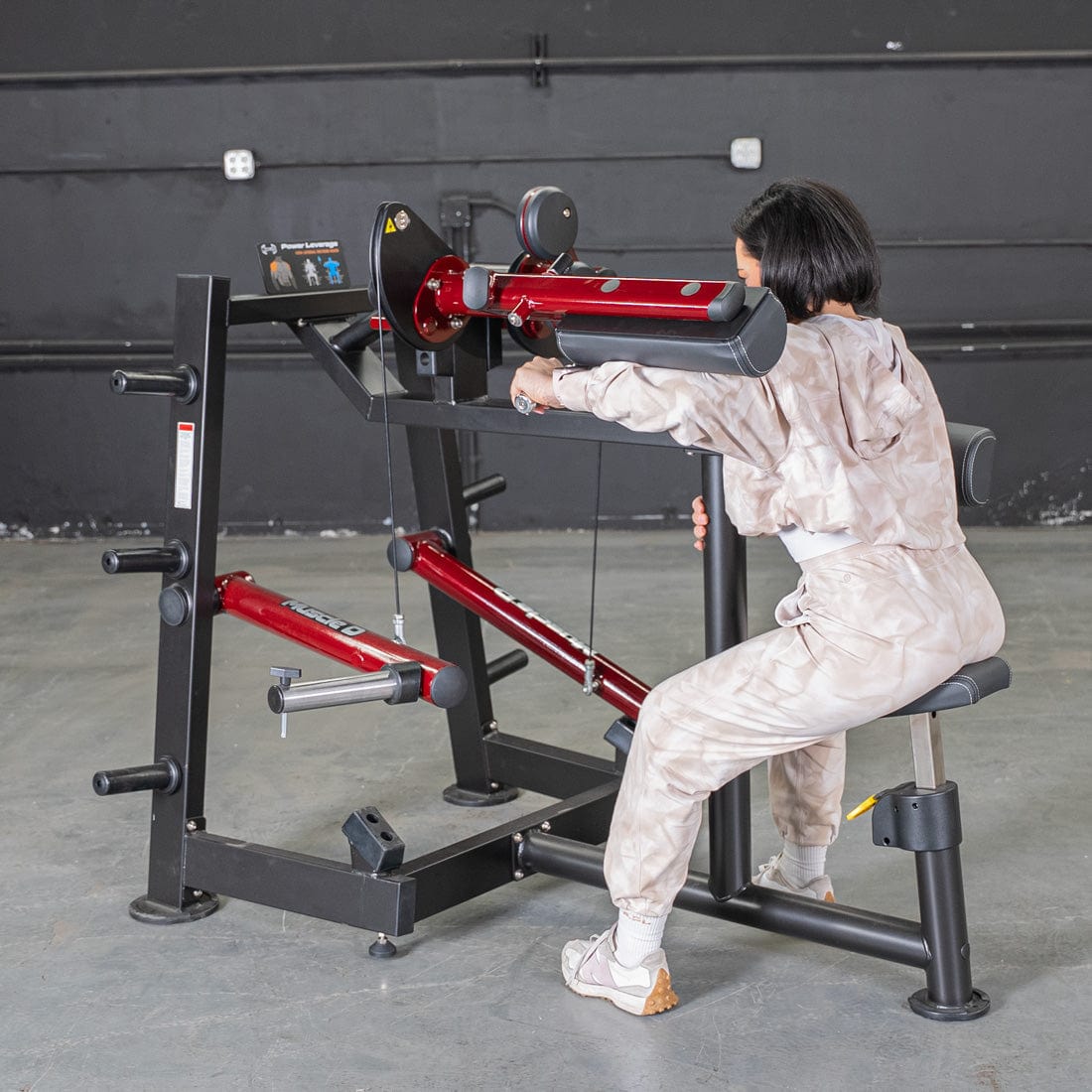 Power Leverage V2 Lateral Raise - Muscle D Fitness - Grit Grind Strength