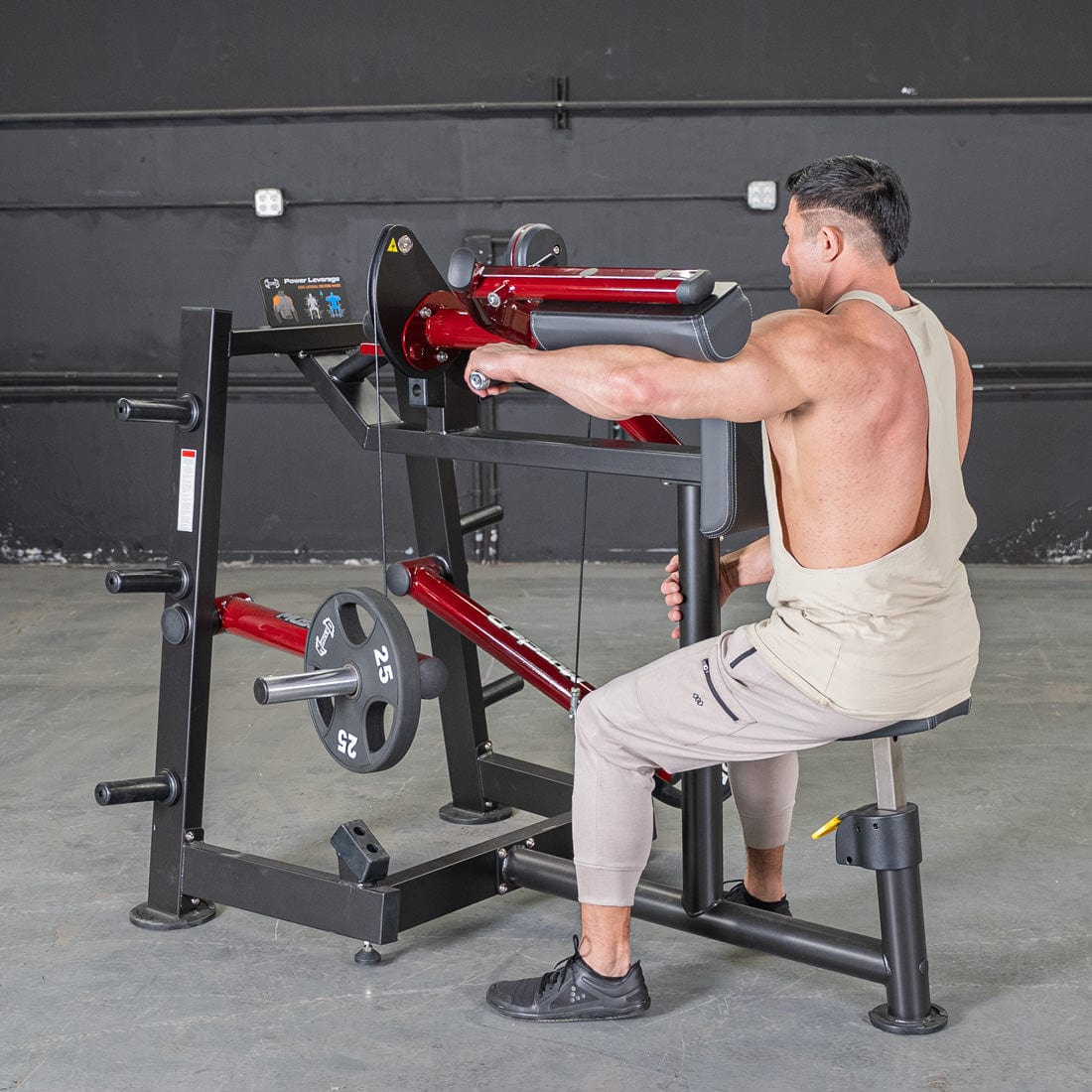 Power Leverage V2 Lateral Raise - Muscle D Fitness - Grit Grind Strength