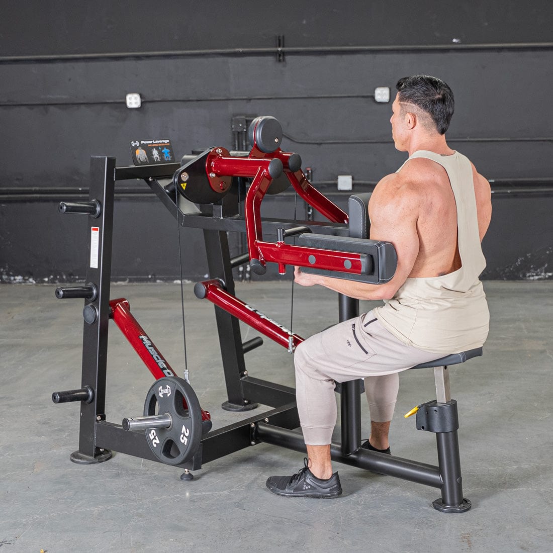 Power Leverage V2 Lateral Raise - Muscle D Fitness - Grit Grind Strength