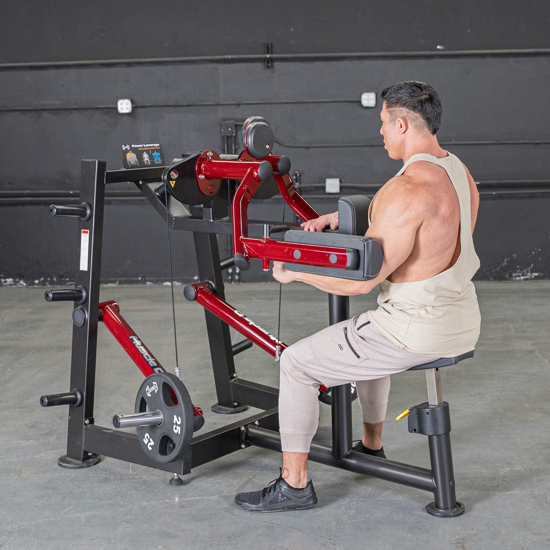 Power Leverage V2 Lateral Raise - Muscle D Fitness - Grit Grind Strength