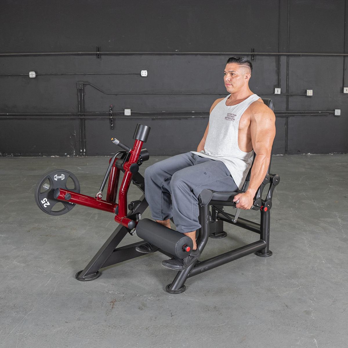 Power Leverage V2 Leg Extension - Muscle D Fitness - Grit Grind Strength