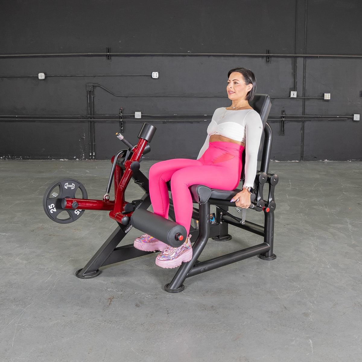 Power Leverage V2 Leg Extension - Muscle D Fitness - Grit Grind Strength