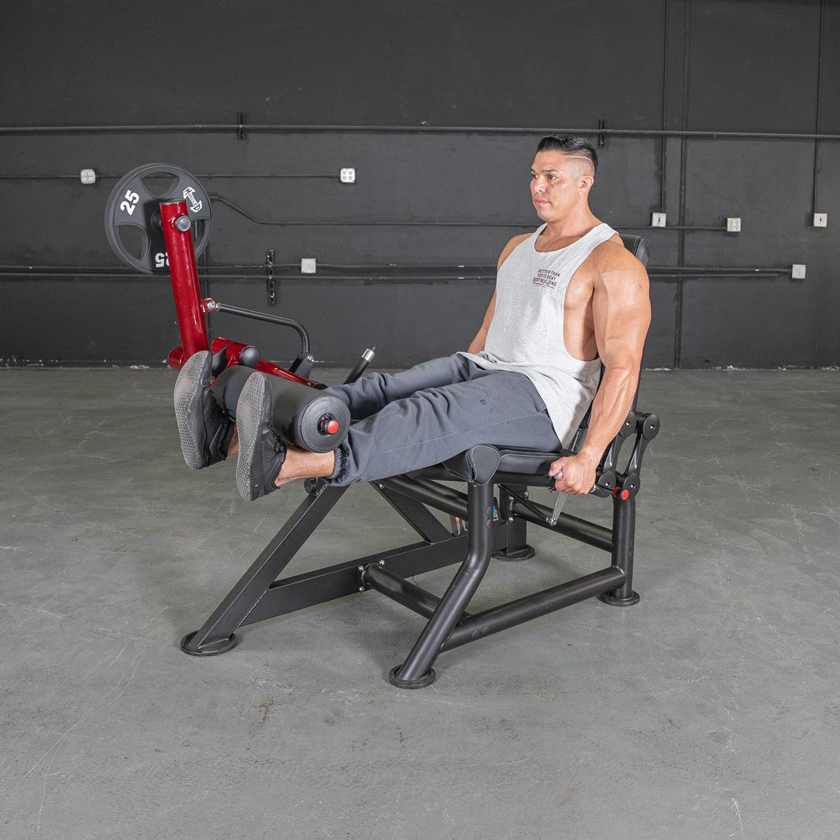 Power Leverage V2 Leg Extension - Muscle D Fitness - Grit Grind Strength