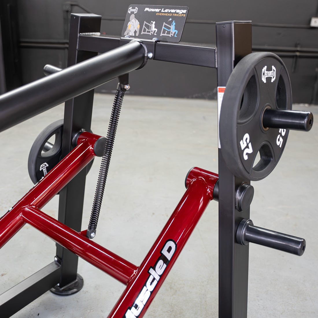Power Leverage V2 Overhead Triceps - Grit Grind Strength