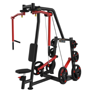 Power Leverage V2 Seated Pec Fly / Rear Delt Combo - Plate Loaded - Weight Storage Included - Grit Grind Strength