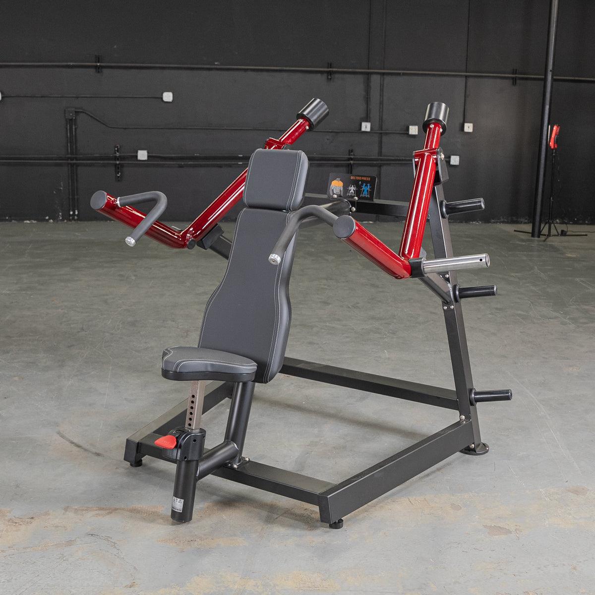 Power Leverage V2 Shoulder Press - Muscle D Fitness - Grit Grind Strength