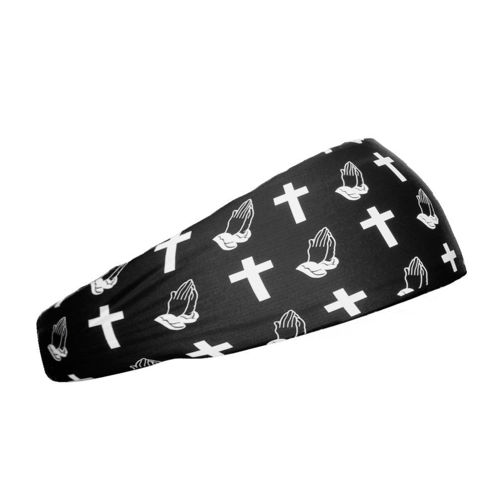 Praying Crosses Headband - Grit Grind Strength