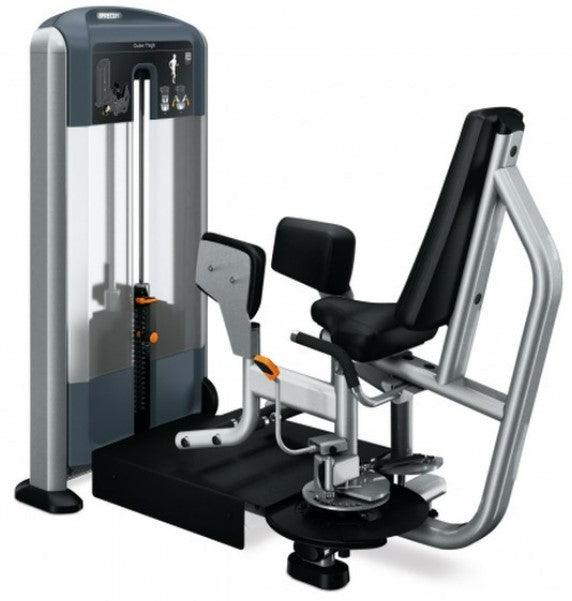 Precor Discovery Series Selectorized Outer Thigh - NEW - Grit Grind Strength