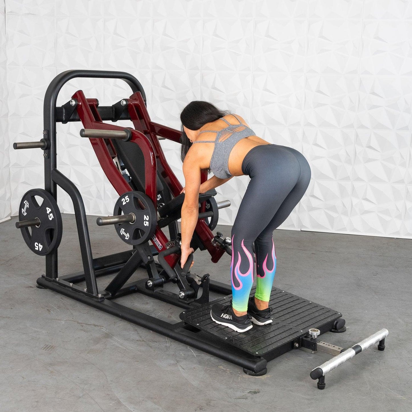 Pro Strength Dynamic Row - Chest Supported - Muscle D Fitness - Premium Adjustable Plate Loaded - Grit Grind Strength