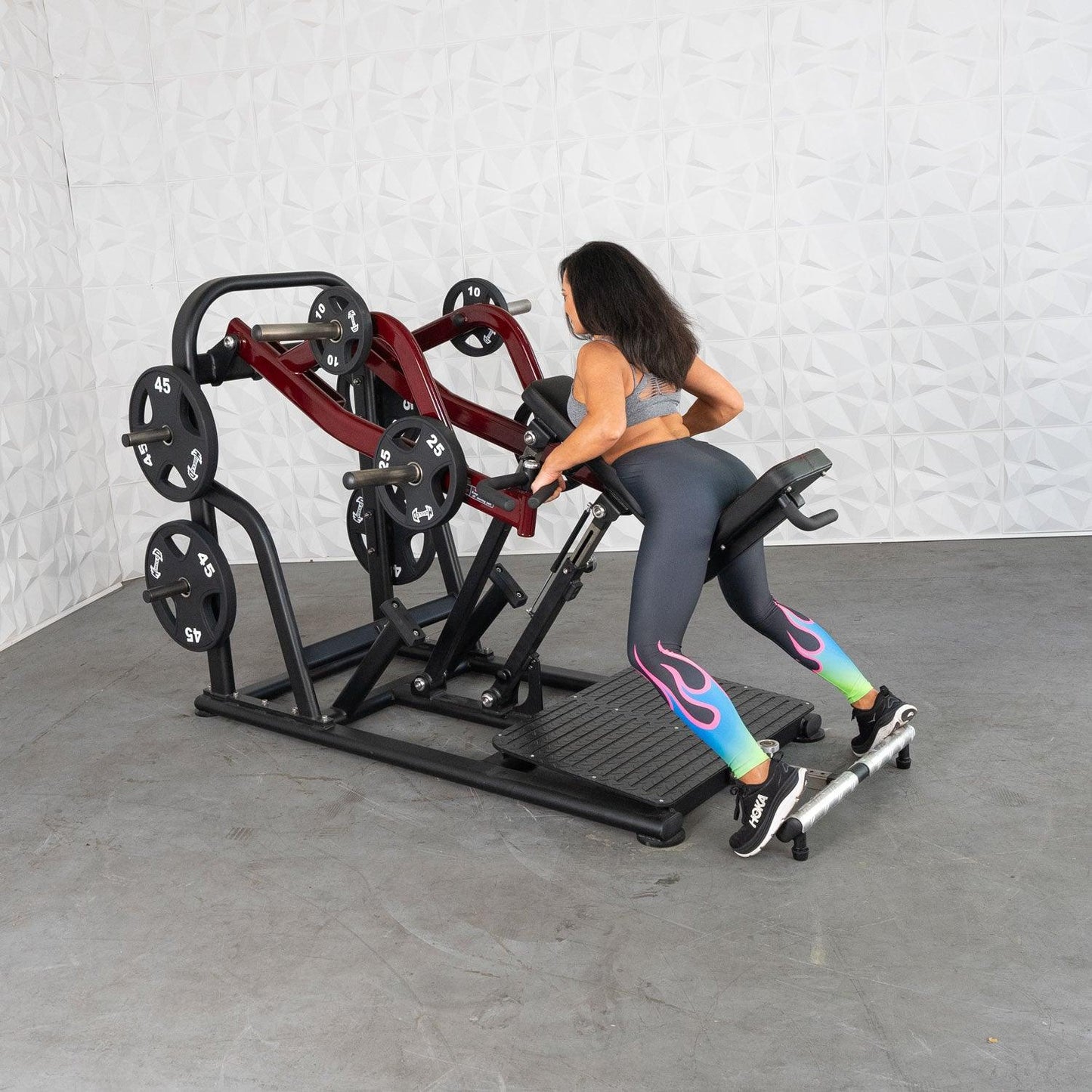 Pro Strength Dynamic Row - Chest Supported - Muscle D Fitness - Premium Adjustable Plate Loaded - Grit Grind Strength