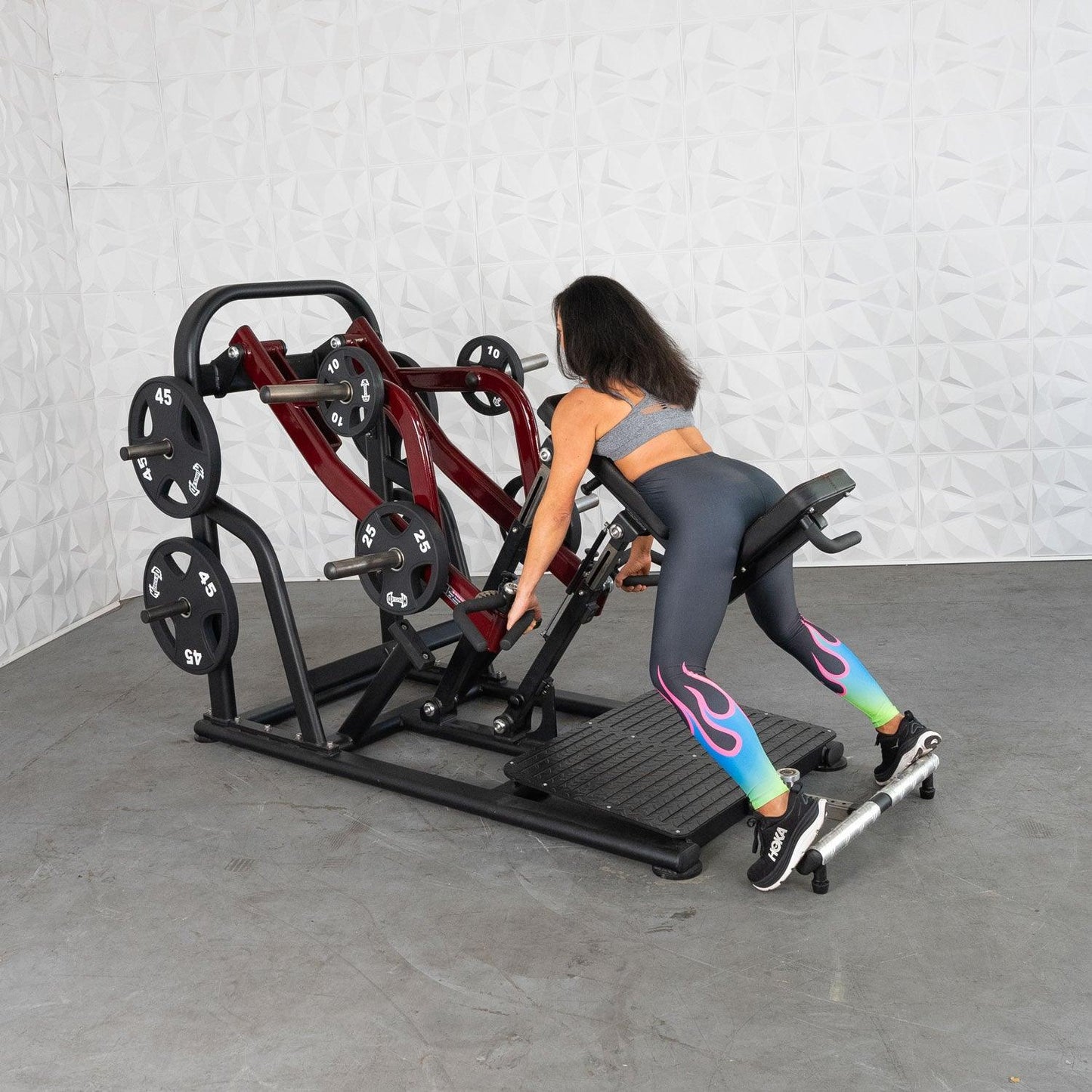 Pro Strength Dynamic Row - Chest Supported - Muscle D Fitness - Premium Adjustable Plate Loaded - Grit Grind Strength