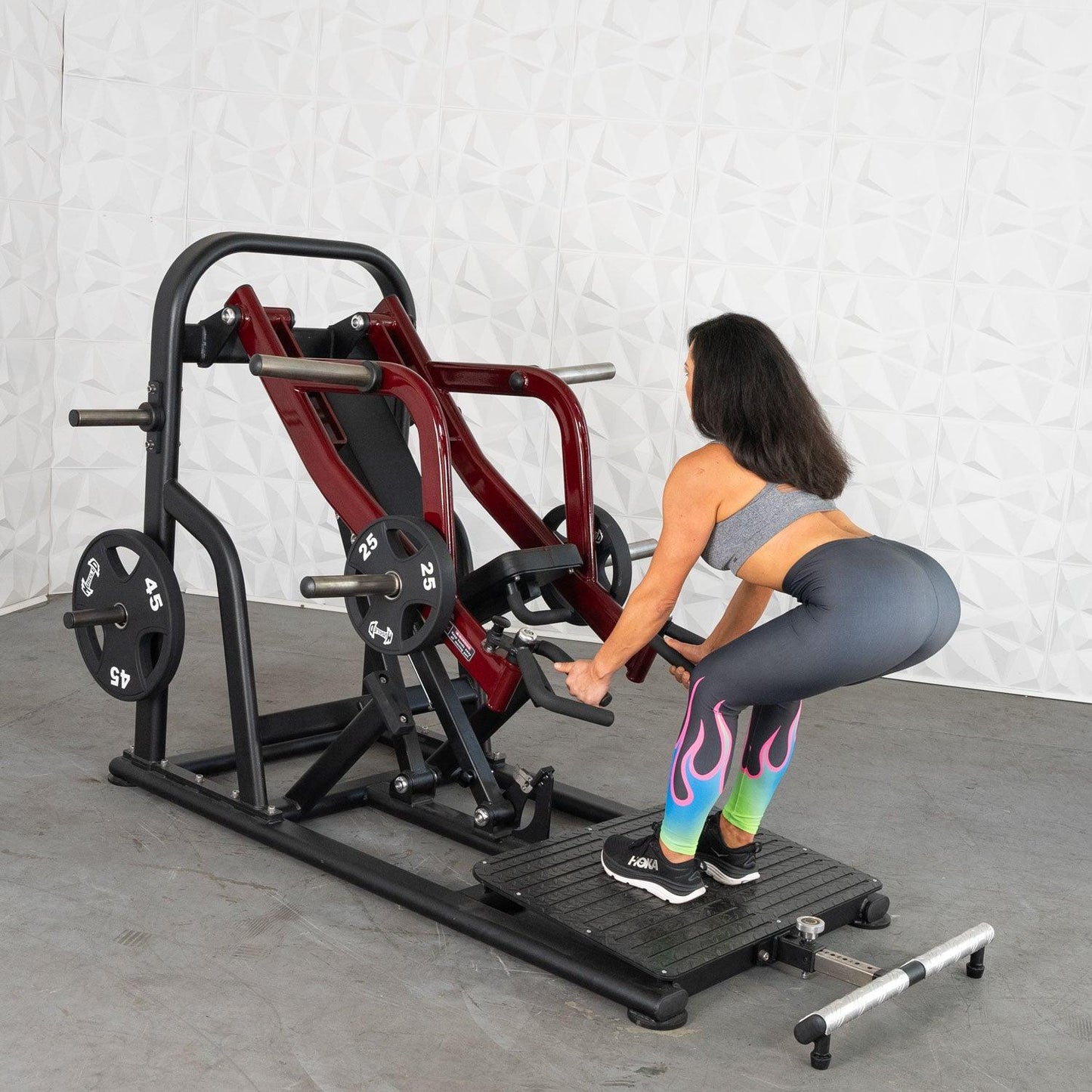 Pro Strength Dynamic Row - Chest Supported - Muscle D Fitness - Premium Adjustable Plate Loaded - Grit Grind Strength