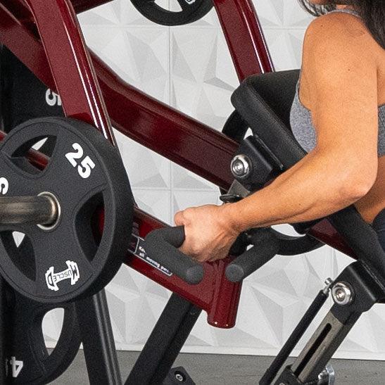 Pro Strength Dynamic Row - Chest Supported - Muscle D Fitness - Premium Adjustable Plate Loaded - Grit Grind Strength