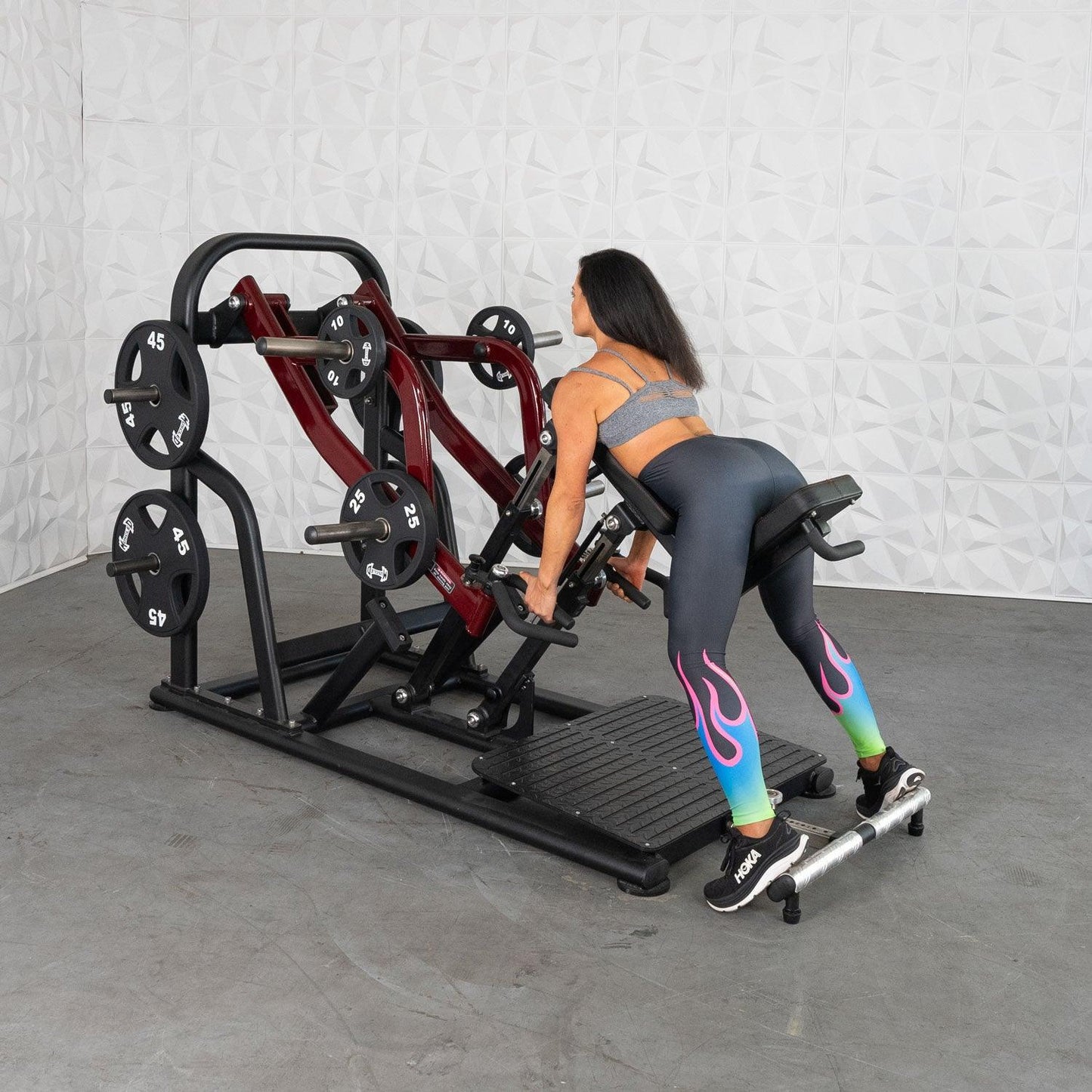 Pro Strength Dynamic Row - Chest Supported - Muscle D Fitness - Premium Adjustable Plate Loaded - Grit Grind Strength