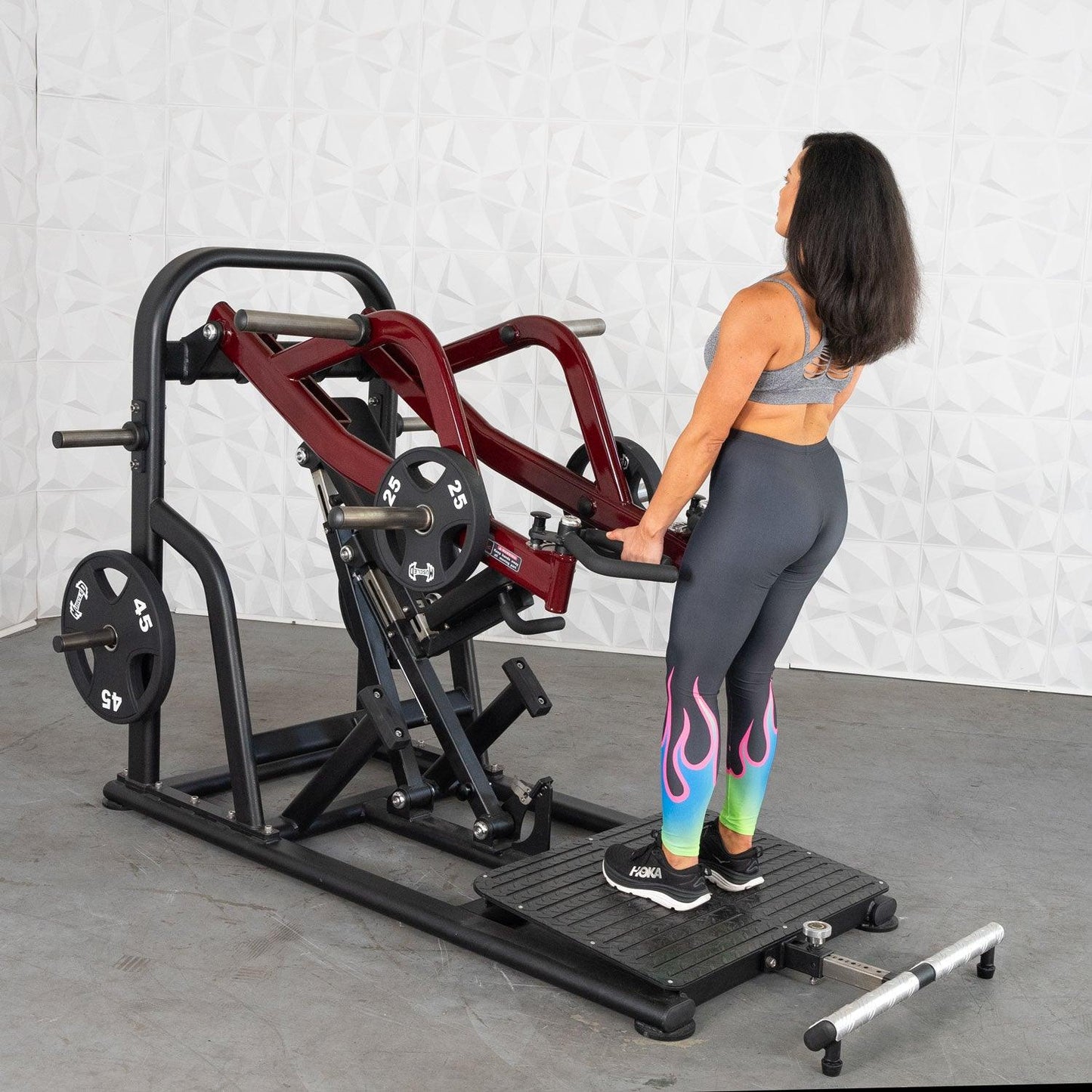 Pro Strength Dynamic Row - Chest Supported - Muscle D Fitness - Premium Adjustable Plate Loaded - Grit Grind Strength