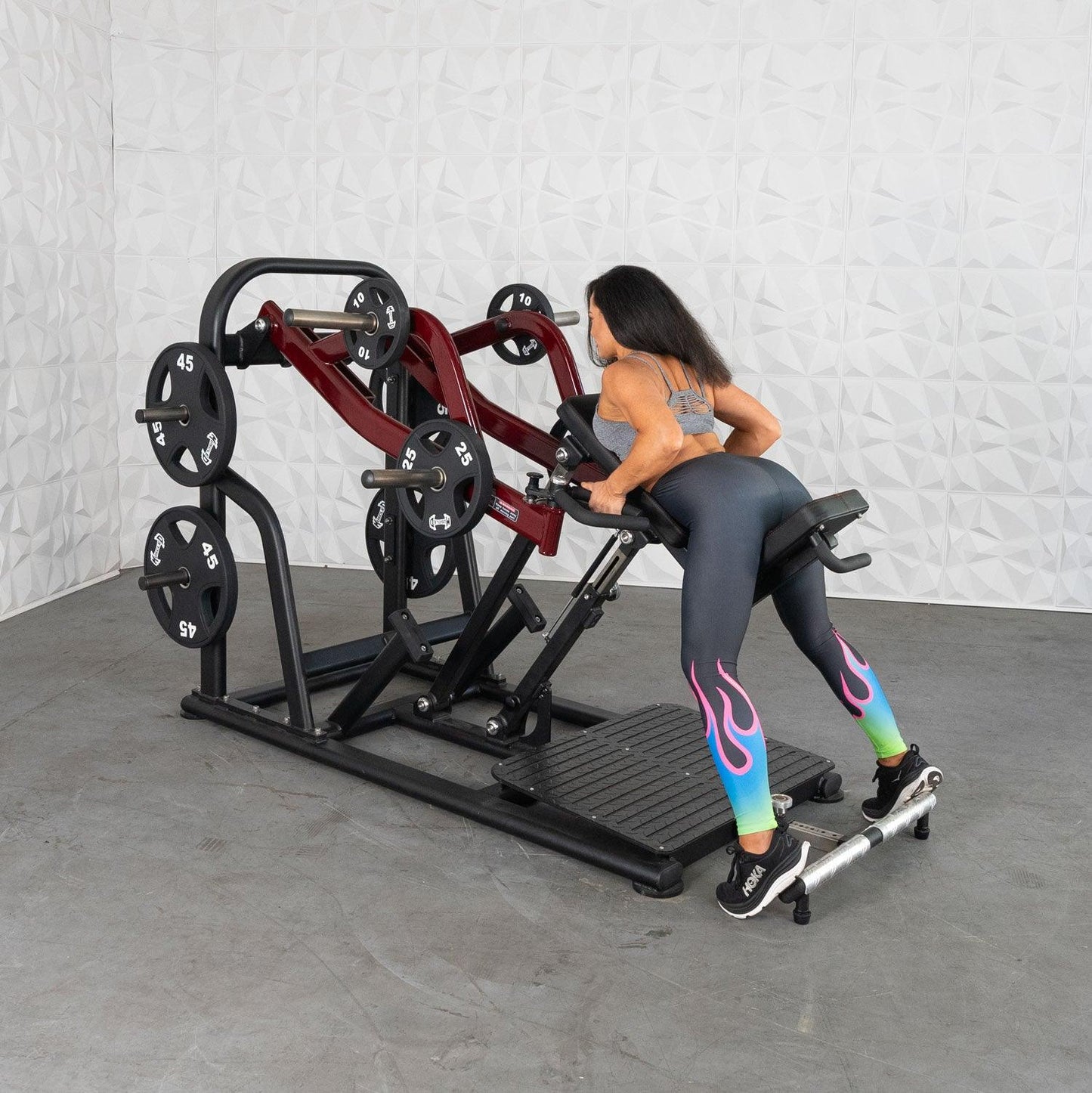 Pro Strength Dynamic Row - Chest Supported - Muscle D Fitness - Premium Adjustable Plate Loaded - Grit Grind Strength