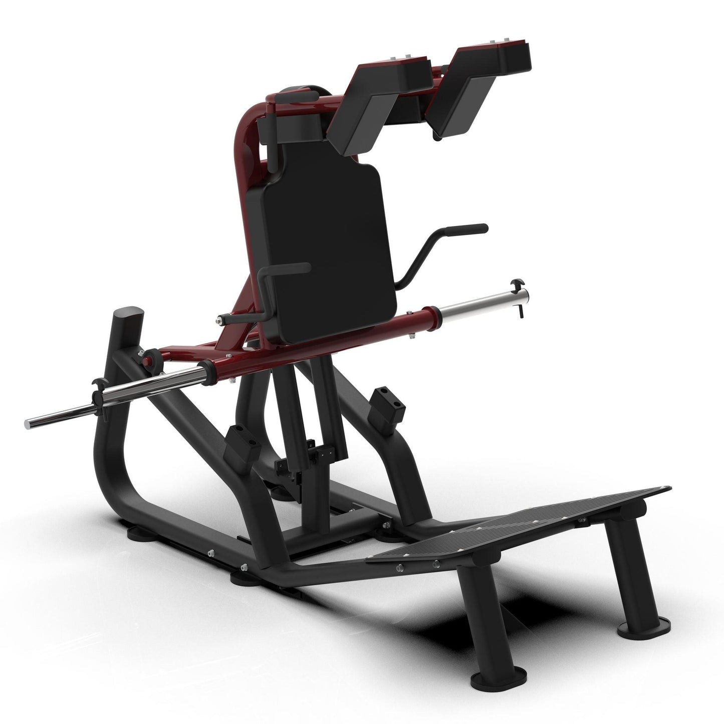 Pro Strength Hack / Front Squat - Muscle D Fitness - Plate Loaded V - Squat - Grit Grind Strength
