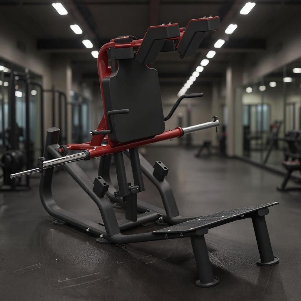Pro Strength Hack / Front Squat - Muscle D Fitness - Plate Loaded V - Squat - Grit Grind Strength
