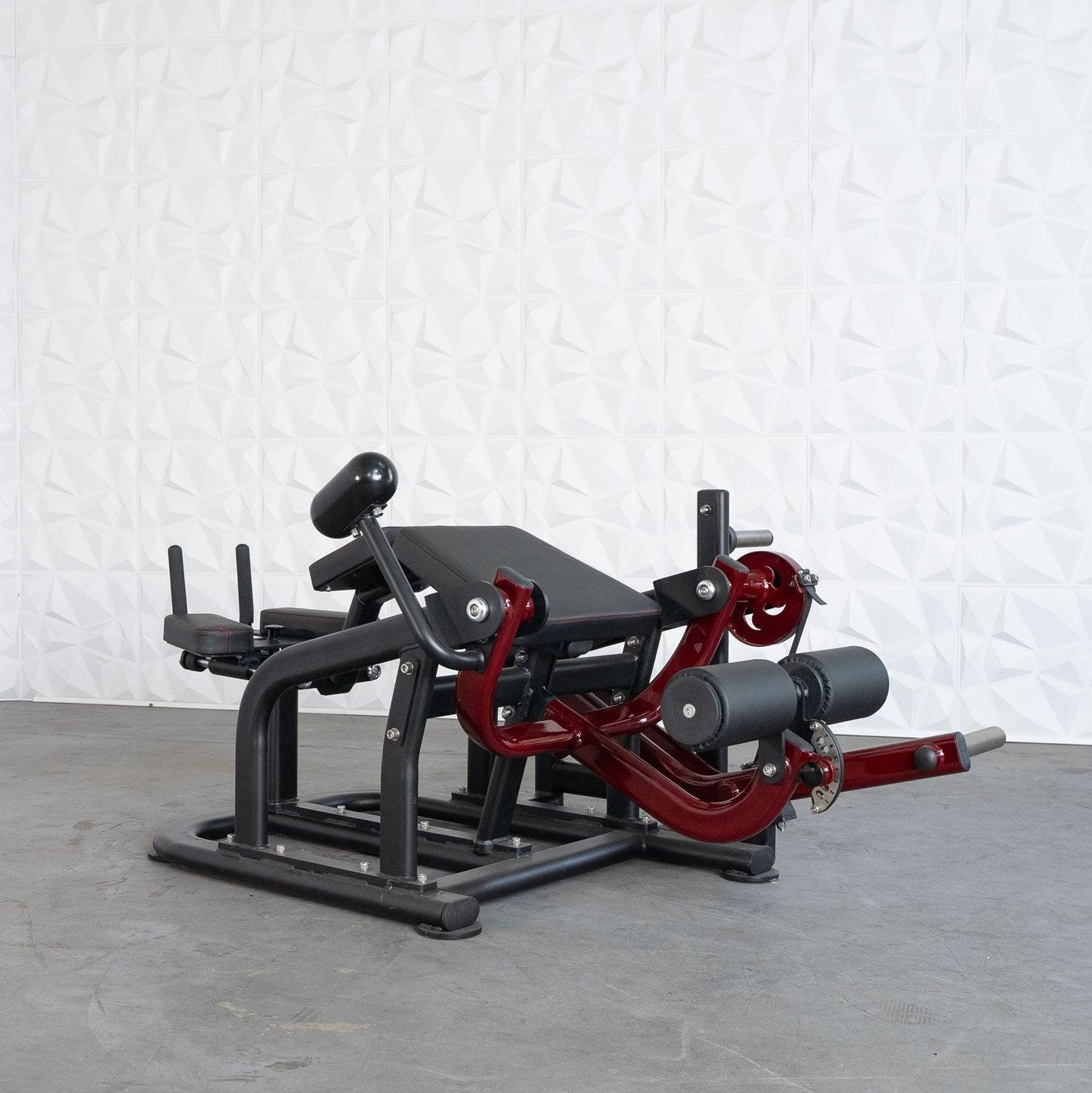 Pro Strength Prone Leg Curl Adjustable Plate Loaded Hamstring Machine - Grit Grind Strength