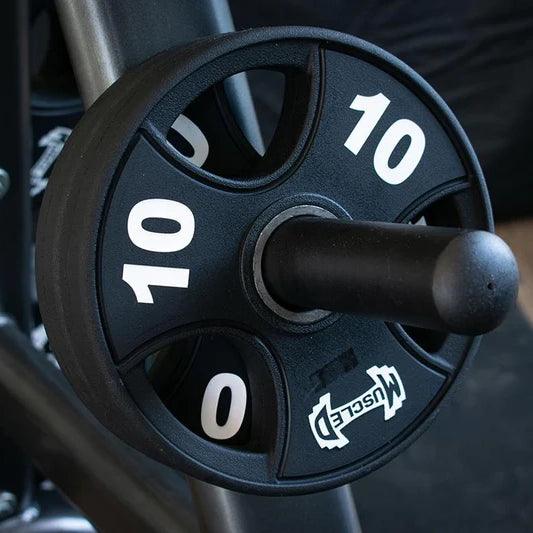 Pro Urethane Coated Olympic Plates - Per Pair / Set - Muscle D Fitness - Olympic Weight Pair - Grit Grind Strength