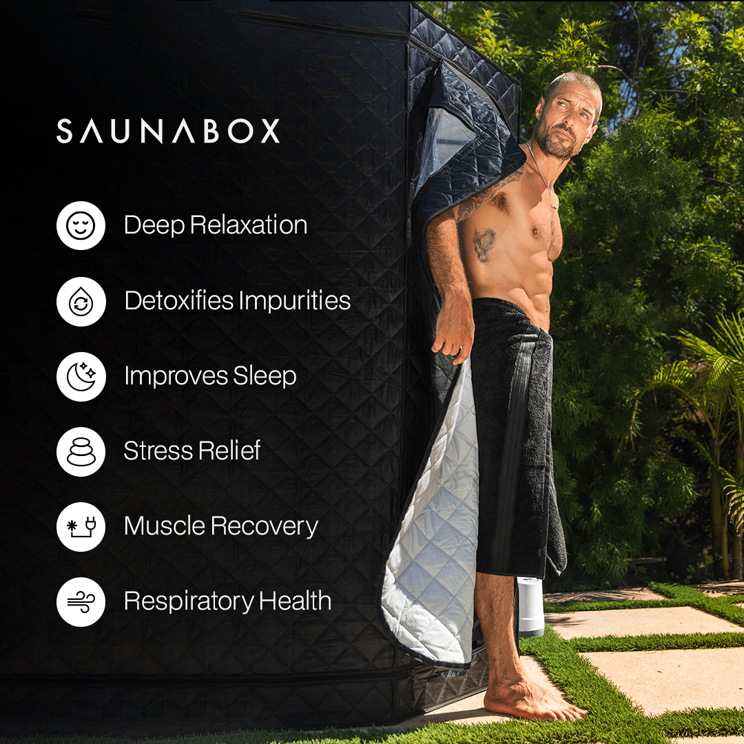 Recovery Bundle XL: SAUNABOX® + PlungeBox XL - Grit Grind Strength