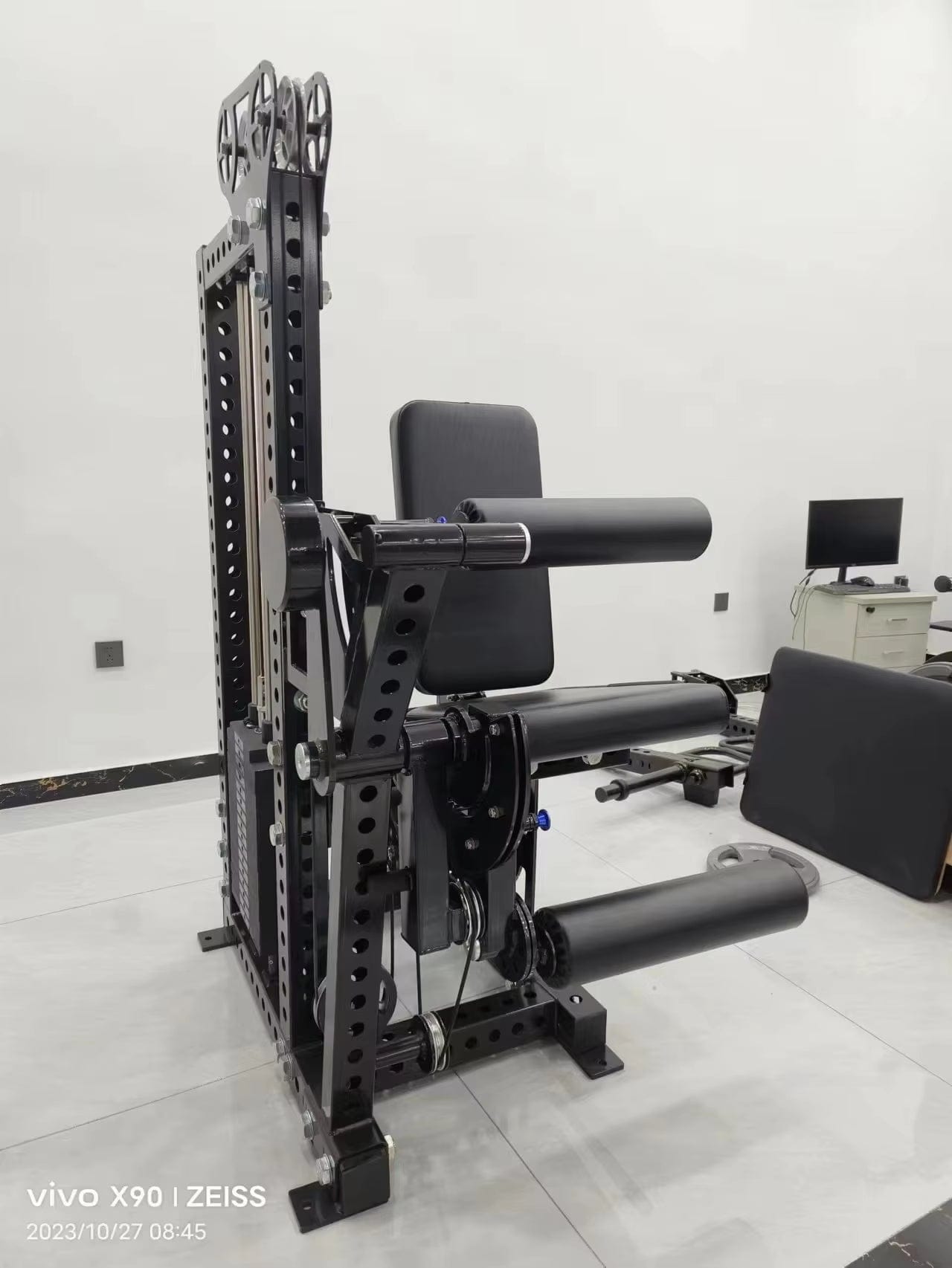 Rizhao Dual GYM Fitness Workout Set 2 in 1 Pin Load Selection Leg Curl and Extension Machine - Grit Grind Strength