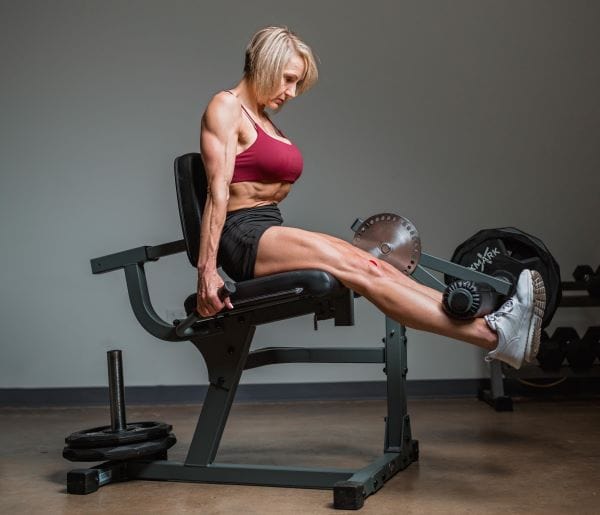 Rotary Leg Extension Curl Machine - Grit Grind Strength