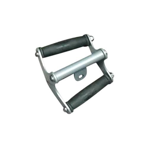 Rotating Low Pulley Bar(Double Handle) - Muscle D Fitness - Rubber Grip Rotating Low Pulley Double Handle bar - Grit Grind Strength