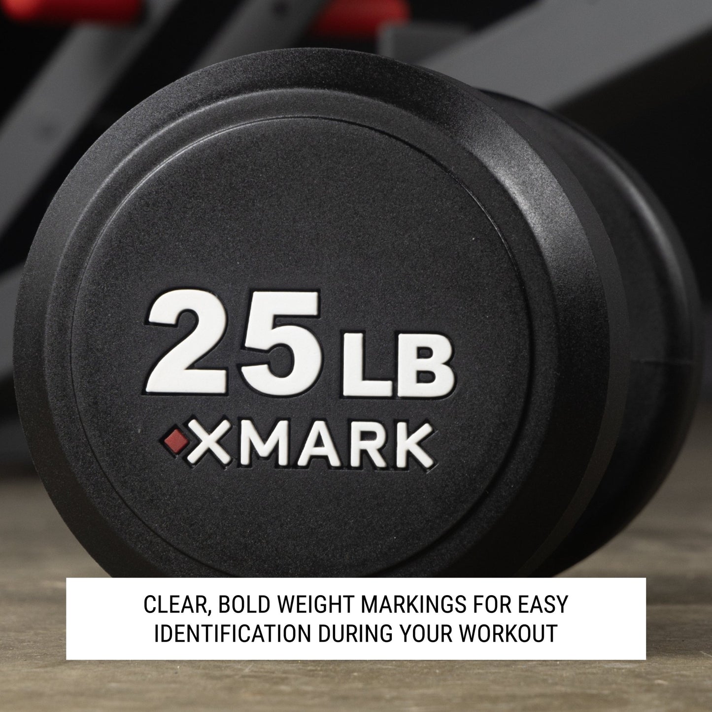 Round Commercial Urethane Dumbbells (5 - 50 lb and 5 - 75 lb Sets) - Grit Grind Strength