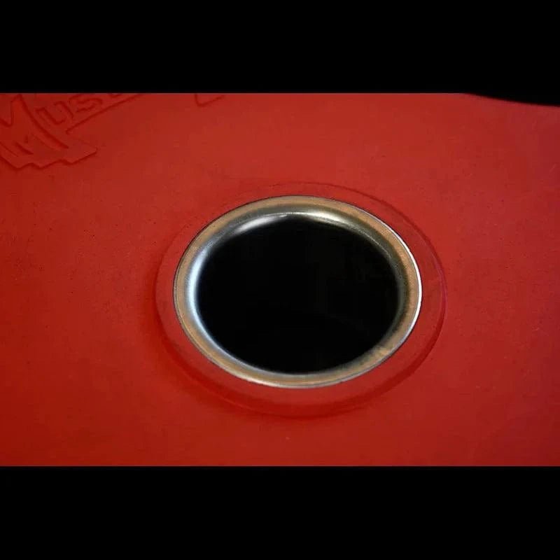 RUBBER COATED COLORED OLYMPIC PLATES: Rubber Plates, per Pair - Muscle D Fitness - Weights Pairs - Grit Grind Strength