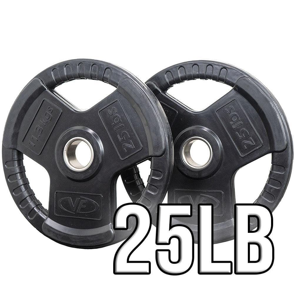 Rubber Olympic Plates (LB) - Grit Grind Strength