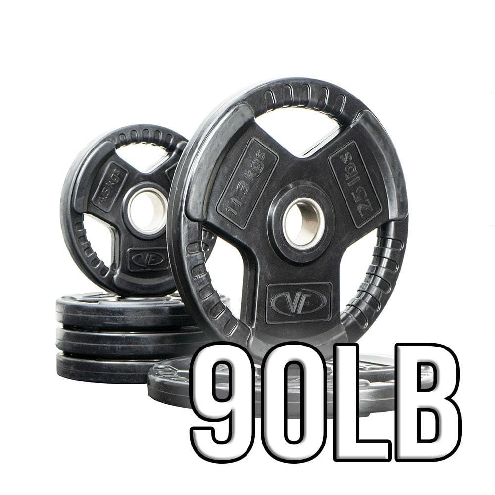 Rubber Olympic Plates (LB) - Grit Grind Strength