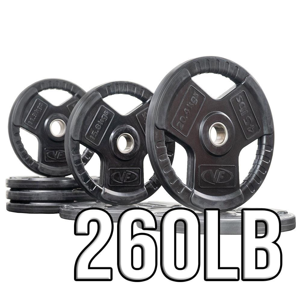 Rubber Olympic Plates (LB) - Grit Grind Strength
