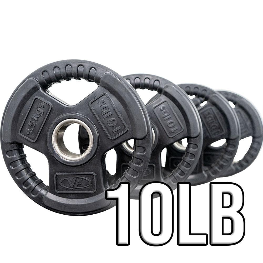 Rubber Olympic Plates (LB) - Grit Grind Strength