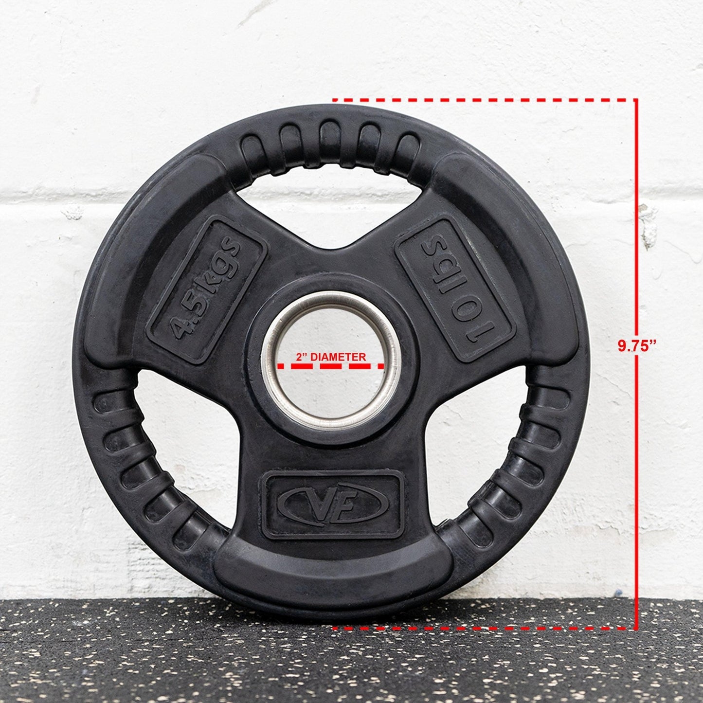 Rubber Olympic Plates (LB) - Grit Grind Strength