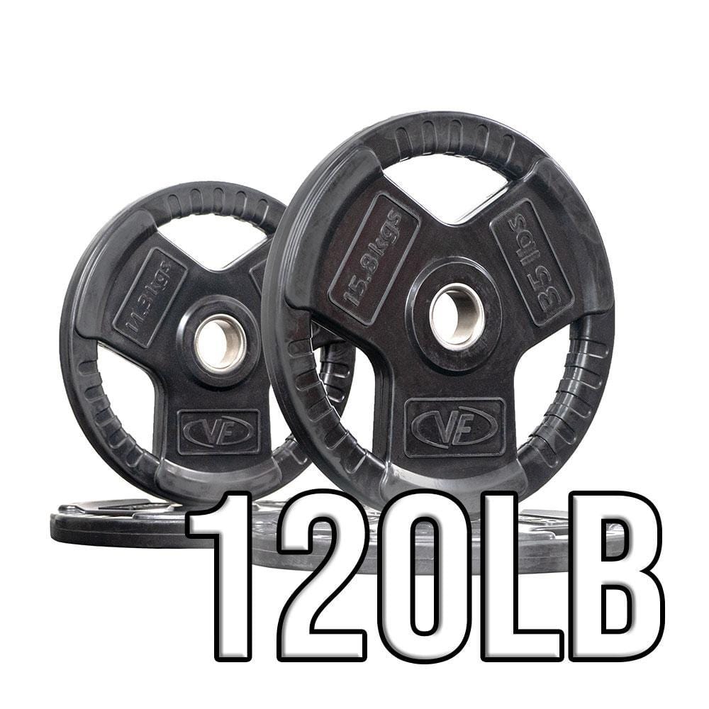 Rubber Olympic Plates (LB) - Grit Grind Strength