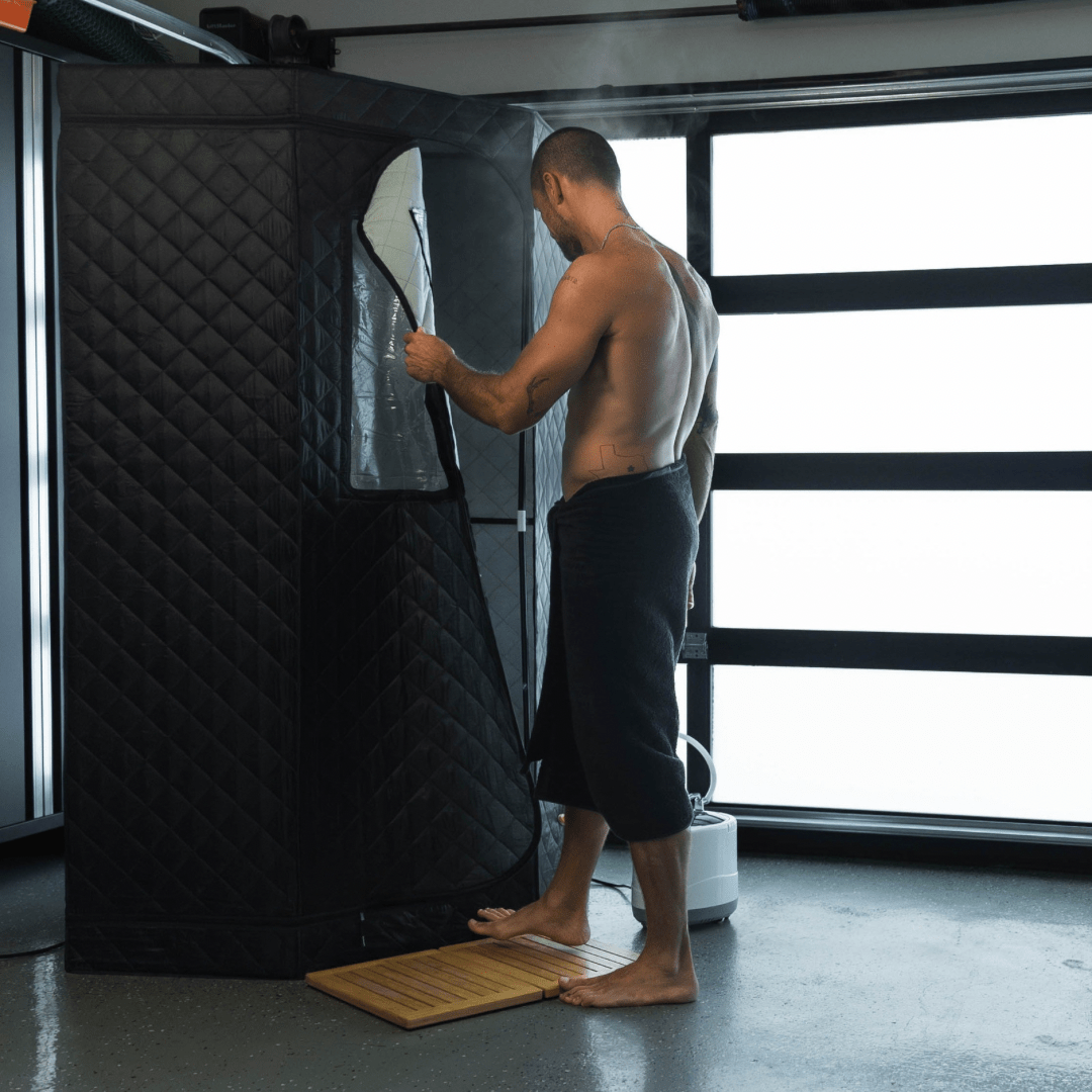 SAUNABOX Bamboo Foldable Sauna Mat