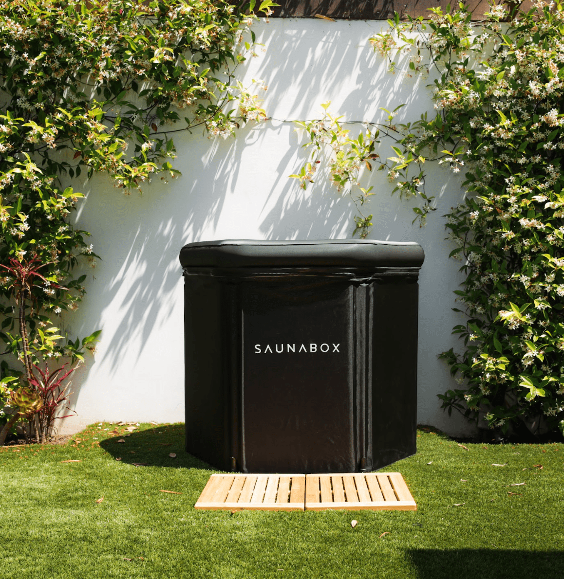 SAUNABOX Bamboo Foldable Sauna Mat