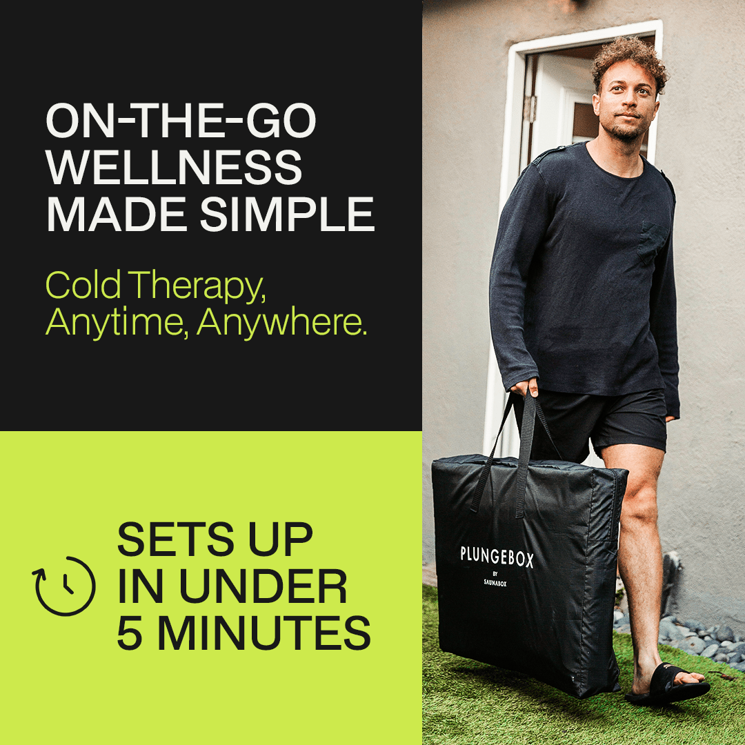 SAUNABOX Recovery Bundle XL: SAUNABOX® + PlungeBox XL