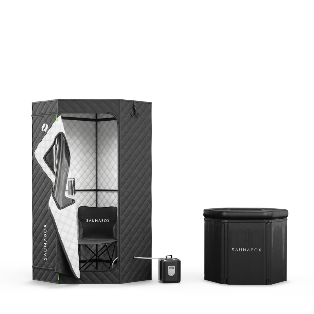 SAUNABOX Ultimate Recovery Bundle Pro: SAUNABOX® + PlungeBox Pro