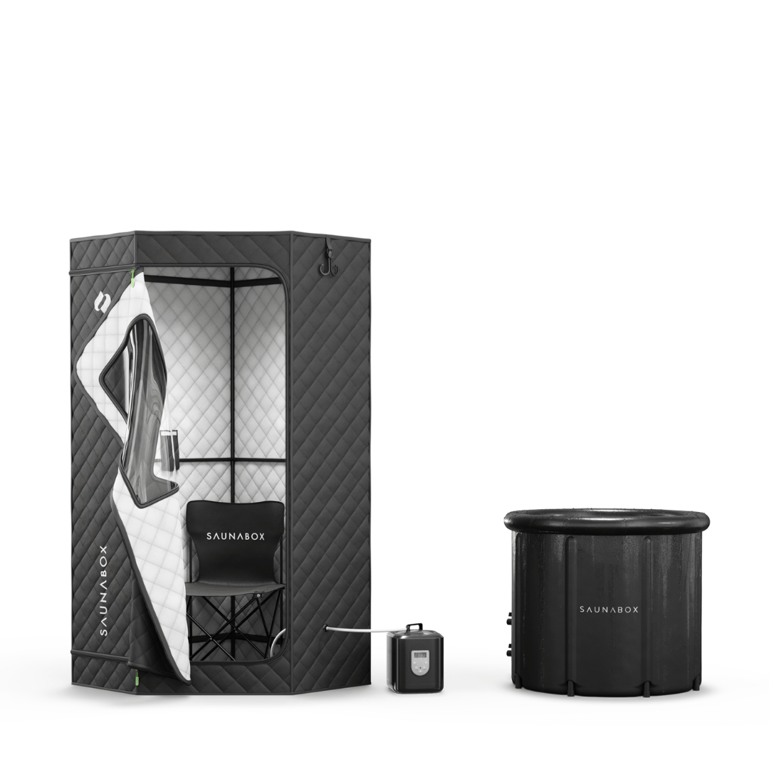 SAUNABOX Ultimate Recovery Bundle: SAUNABOX® + Cold Plunge