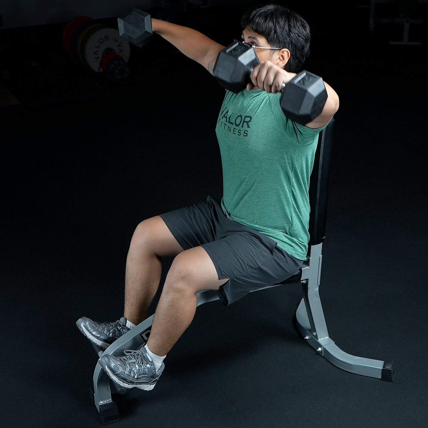 Seated Upright Stationary Benches - Grit Grind Strength