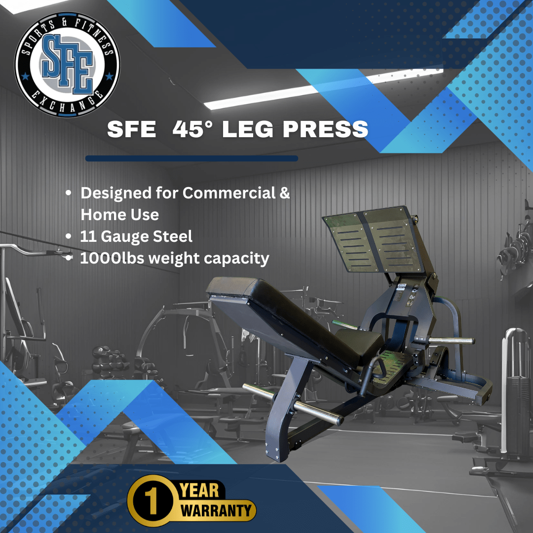 SFE 45 Degree Leg Press (New) - Grit Grind Strength