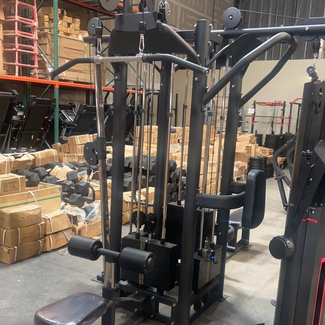 SFE Commercial 4 Station Jungle Gym Machine with (4) Weight Stacks (New) - Grit Grind Strength