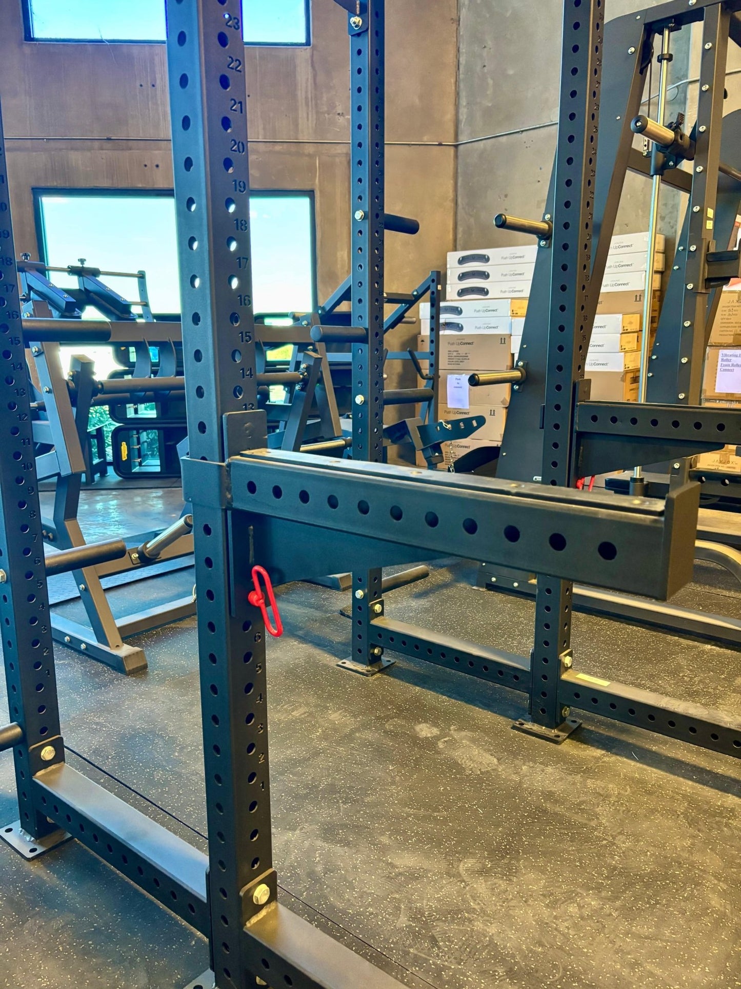 SFE Commercial Full Power Rack (Squat Rack) with Weight Storage (New) - Grit Grind Strength
