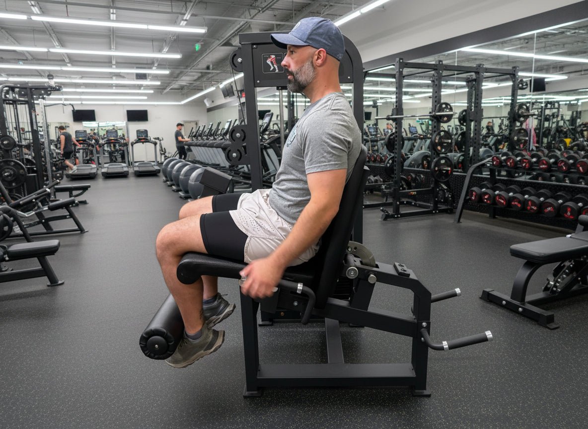 SFE Commercial Leg Extension Prone Leg Curl Combo w/250lb weight stack - Grit Grind Strength