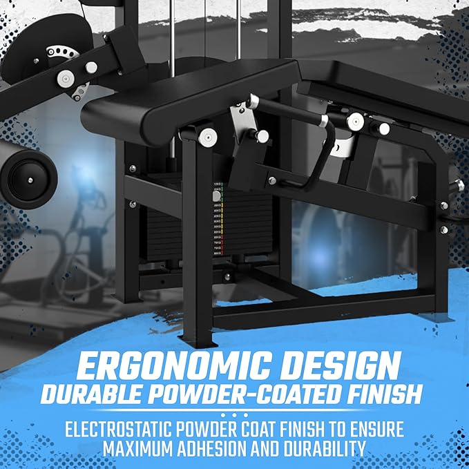 SFE Commercial Leg Extension Prone Leg Curl Combo w/250lb weight stack - Grit Grind Strength