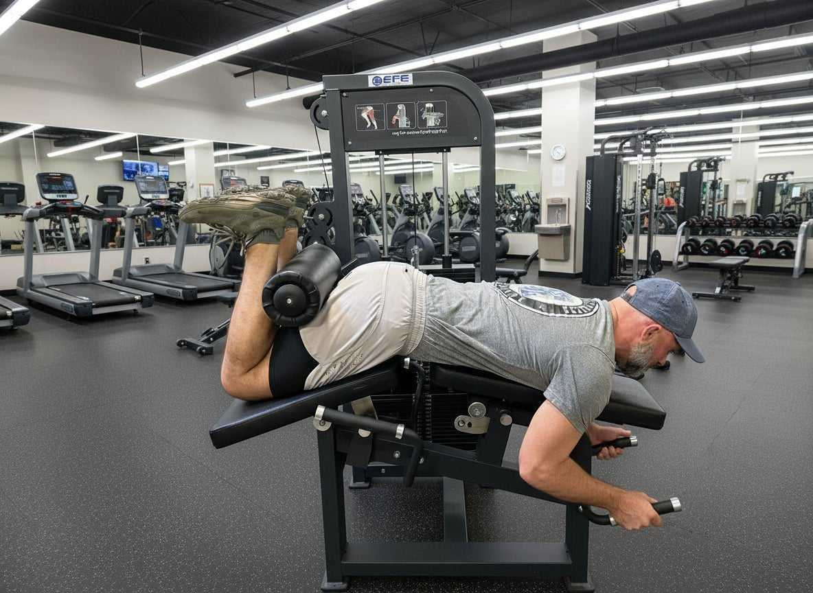 SFE Commercial Leg Extension Prone Leg Curl Combo w/250lb weight stack - Grit Grind Strength